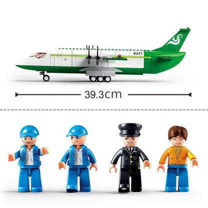 SLUBAN City Cargo Aircraft Building Blocks