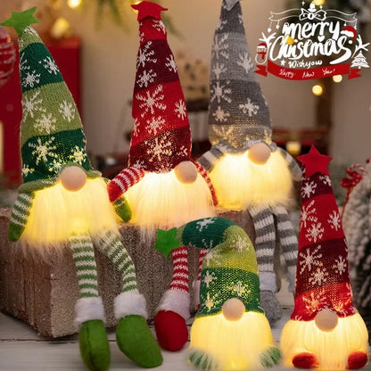 Cute Glowing Gnome Christmas