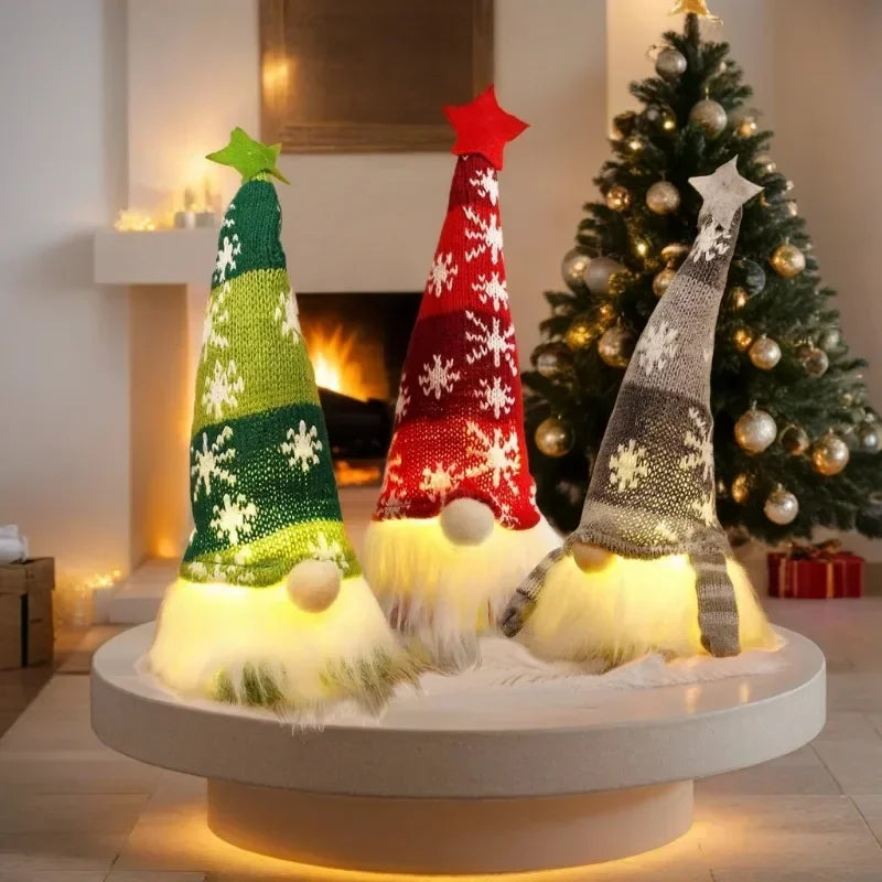 Cute Glowing Gnome Christmas