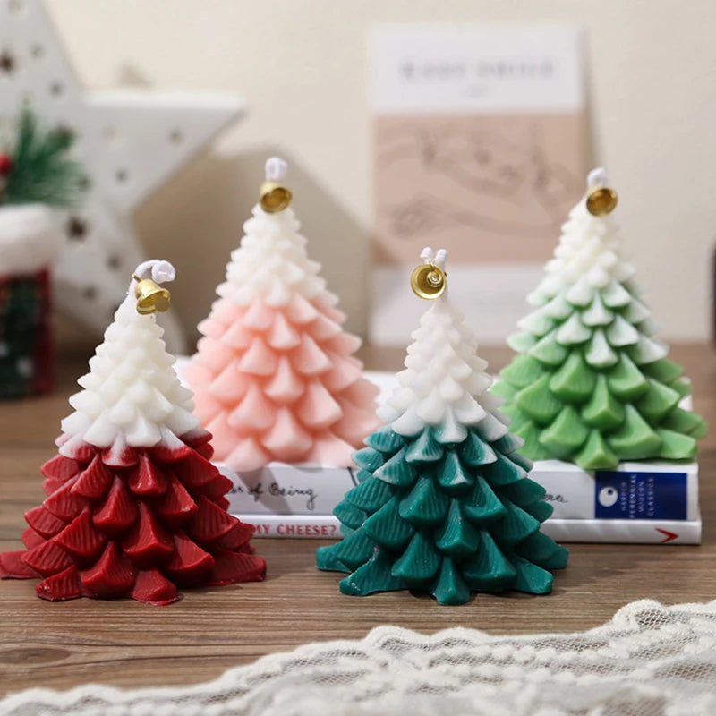 Bougie Decorative Soy Wax Atmosphere Fragrance Christmas Tree