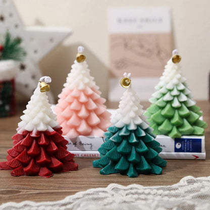 Bougie Decorative Soy Wax Atmosphere Fragrance Christmas Tree