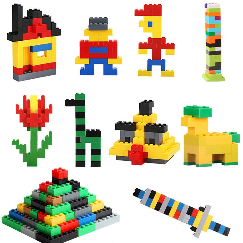 1000 Pieces DIY Creative Building Blocks Set - Compatible with LEGO