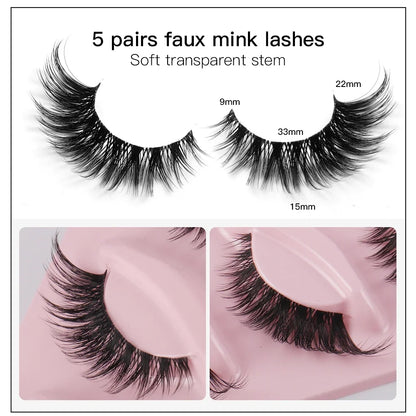 Winged Full Strip Lashes