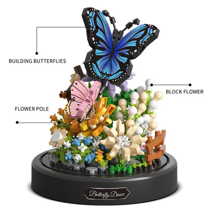 Building Blocks - Insects and Flowers Set