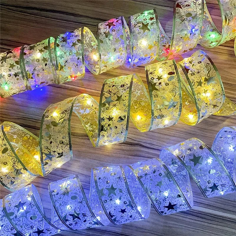 Christmas Decoration LED Ribbon Fairy Lights