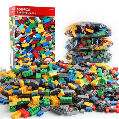 1000 Pieces DIY Creative Building Blocks Set - Compatible with LEGO