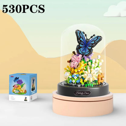 Building Blocks - Insects and Flowers Set