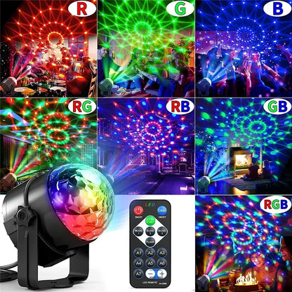 LED Stage Disco Light Rotating DJ Ball